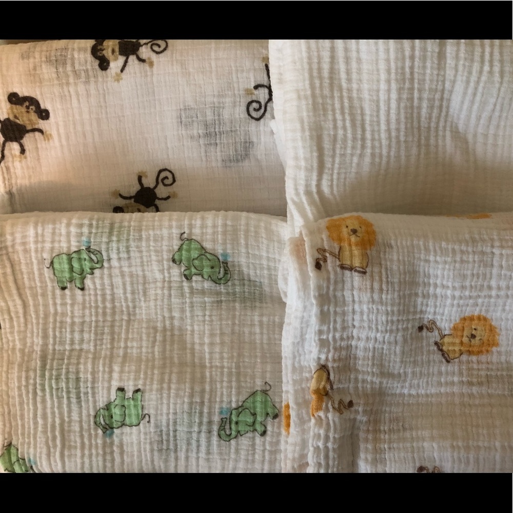 Aden + Anais Muslin Swaddles LOT